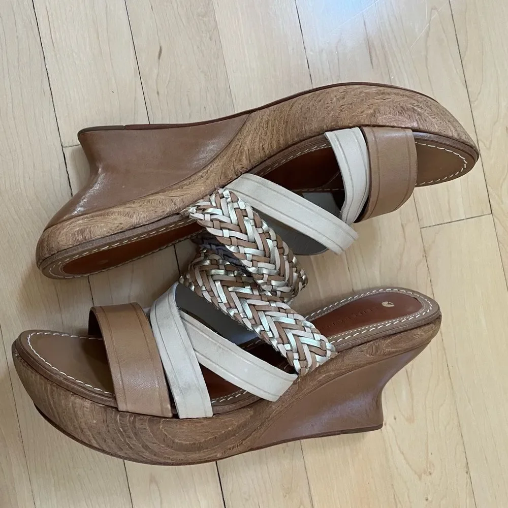 Leifsdottir Onni Wedge Leather Sandal 39.5